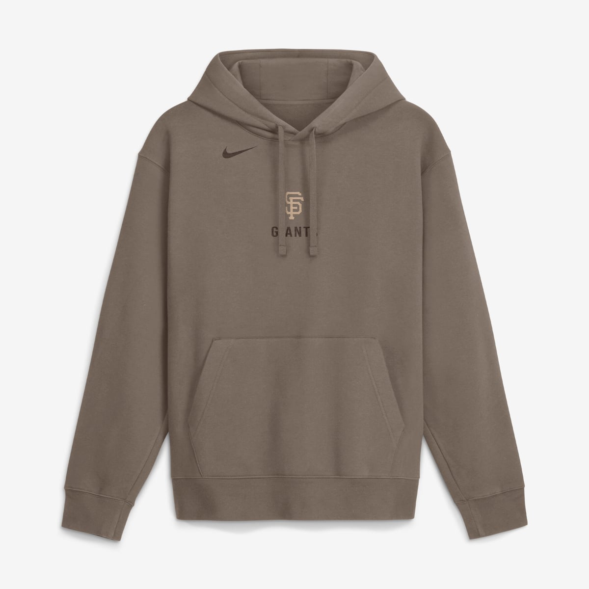 【公式グッズ】MLB ジャイアンツ プルオーバー パーカー Nike/ナイキ メンズ ブラウン (Men's Nike MLB Fashion Hemp Club Hood)｜Fanatics公式ストア 店