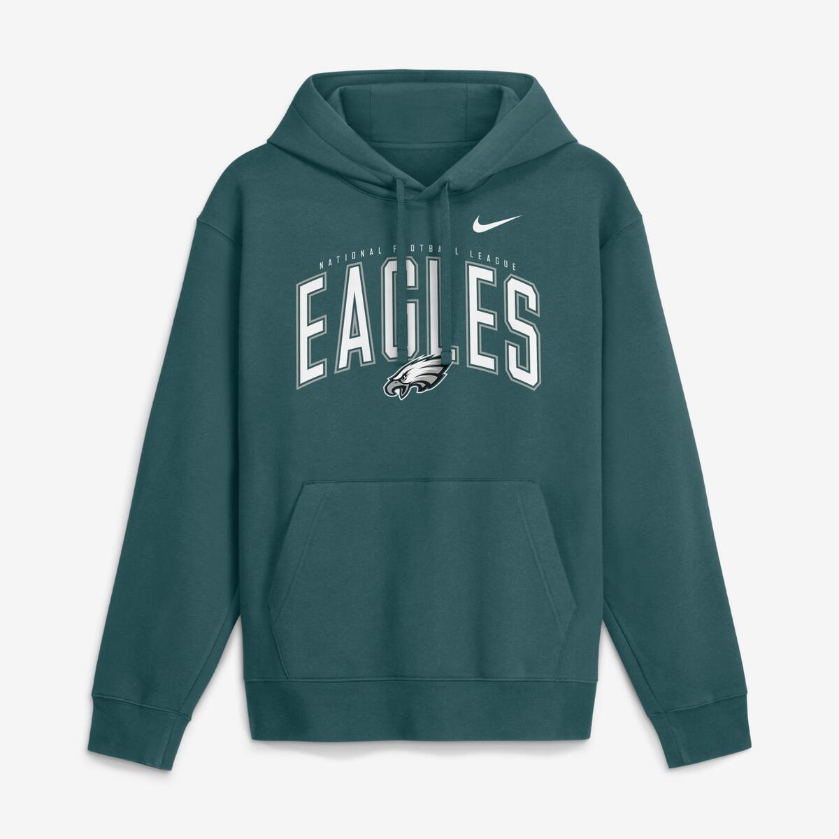 【公式グッズ】NFL イーグルス フリース プルオーバー パーカー Nike/ナイキ メンズ (Men's Nike Expect Victory Club Pullover Hoodie)｜Fanatics公式ストア 店