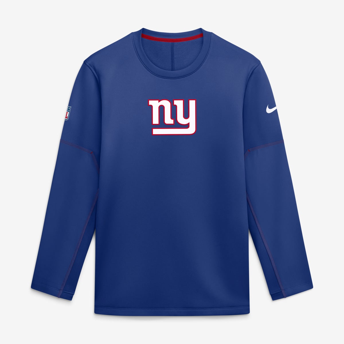 【公式グッズ】NFL ジャイアンツ トレーナー Nike/ナイキ メンズ ブルー (Men's Sideline Nike Team Present TF MID WT CREW LS COACH)｜Fanatics公式ストア 店 16,898円