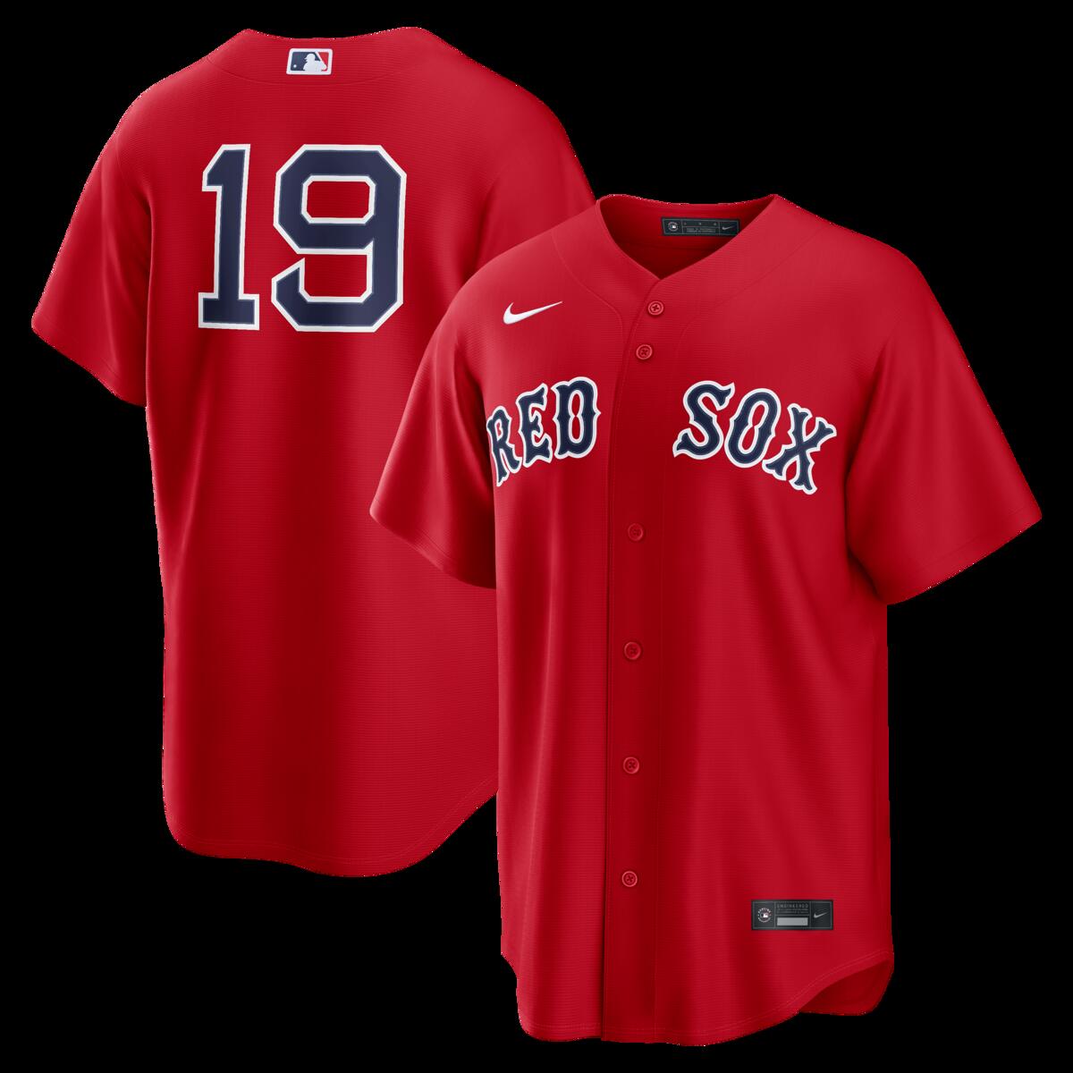 【公式グッズ】MLB レッドソックス ローマン・アンソニー オルタネイト ユニフォーム (レプリカ) Nike/ナイキ メンズ レッド (Replica 2026 Men\'s CORE PLUS Jersey - Player)|Fanatics公式ストア 店