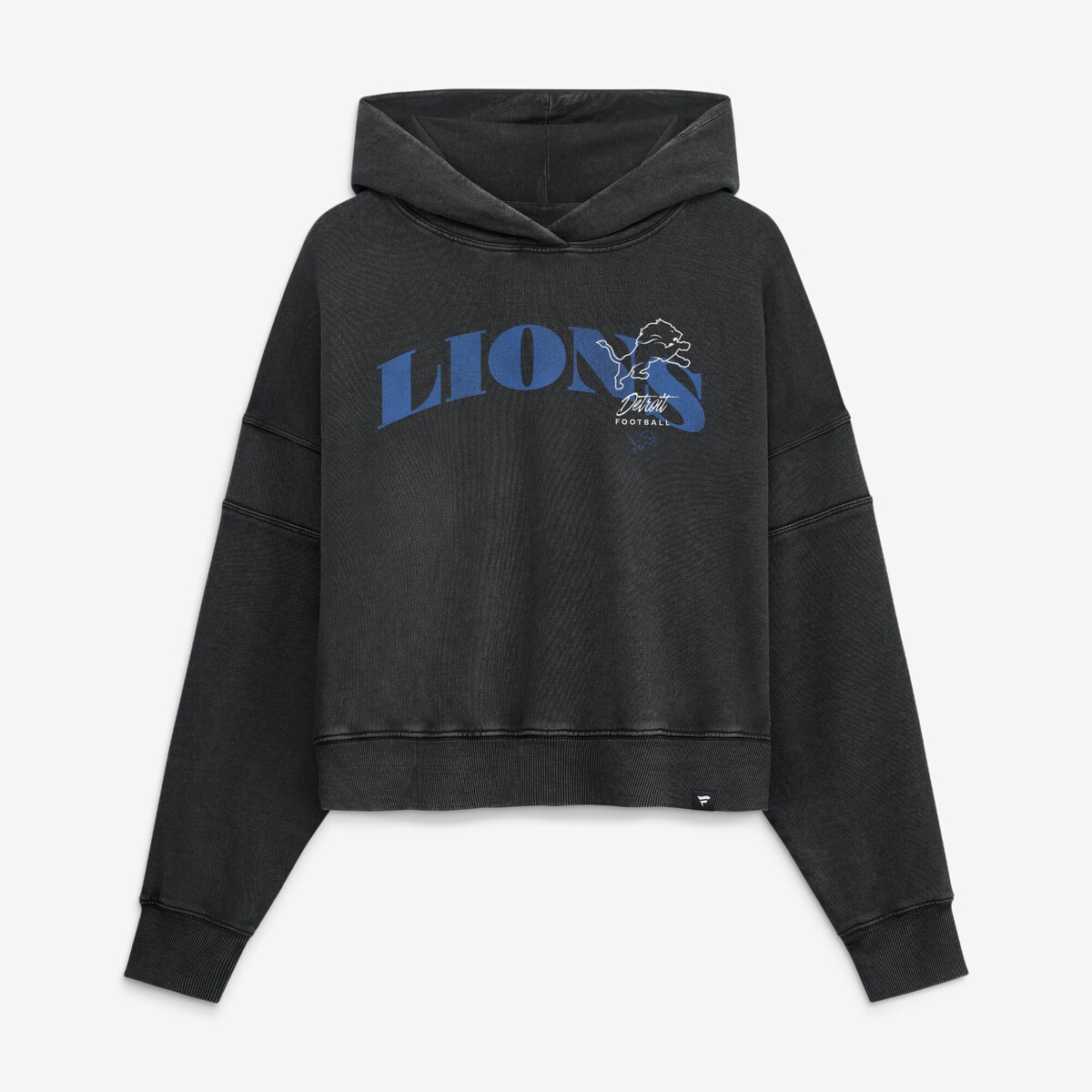 【公式グッズ】NFL ライオンズ プルオーバー パーカー Fanatics/ファナティクス レディース ブラック (26 NFL Womens Fanatics Trend First Counter Run French Terry POH)|Fanatics公式ストア 店