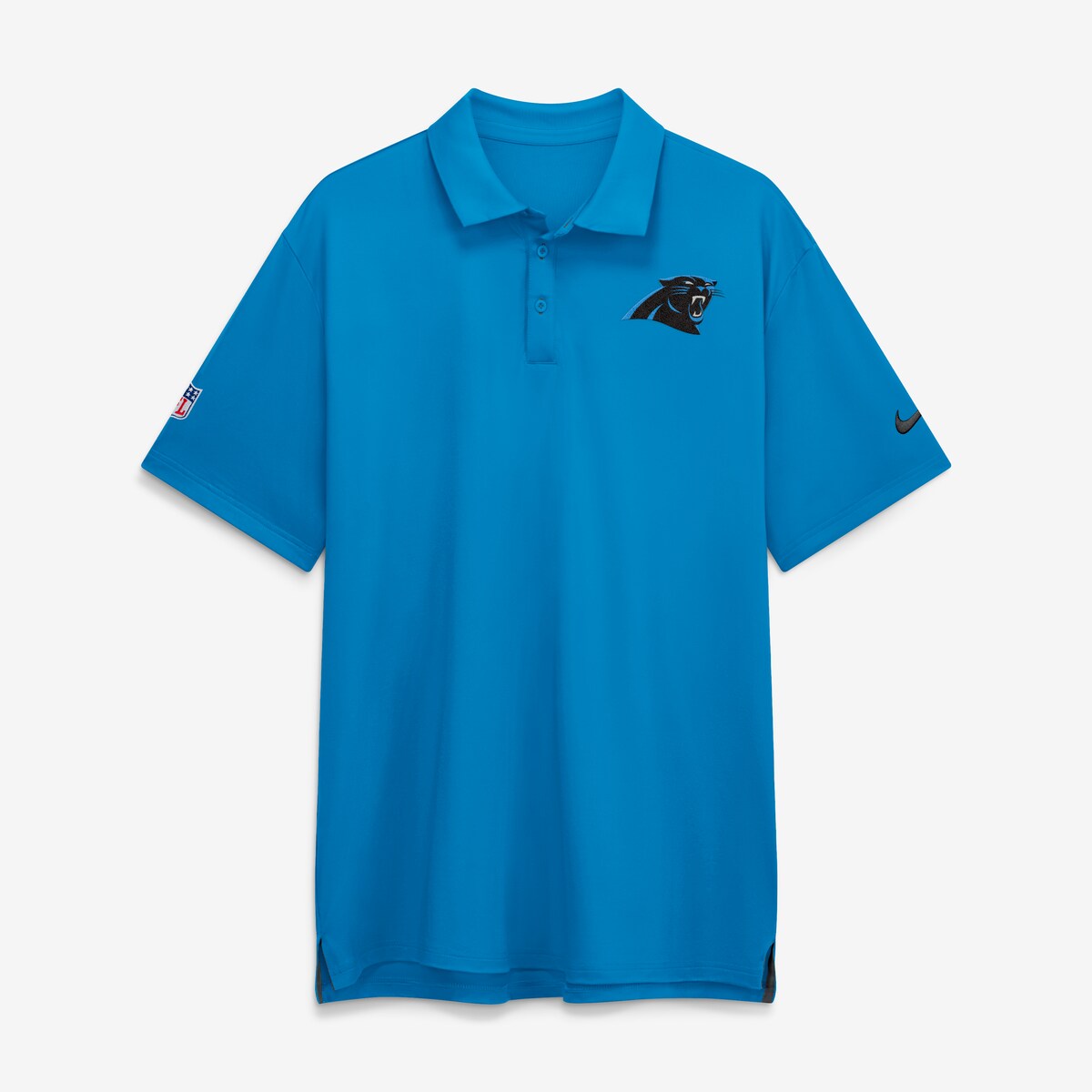 【公式グッズ】NFL パンサーズ ポロシャツ Nike/ナイキ メンズ ブルー (MEN'S SIDELINE POWERFUL BLOCKING NIKE DF TOUR POLO)|Fanatics公式ストア 店