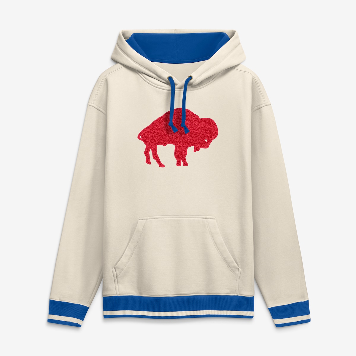【公式グッズ】NFL ビルズ パーカー Fanatics/ファナティクス メンズ クリーム (MEN'S CHENILLE HEAVYWEIGHT FLEECE POH)|Fanatics公式ストア 店