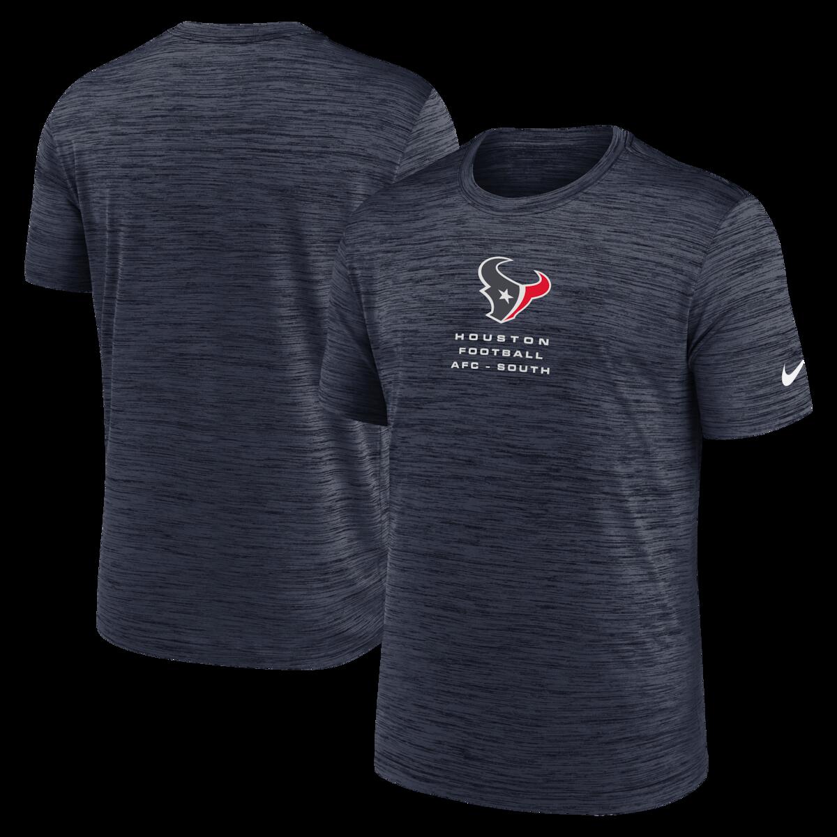 【公式グッズ】NFL テキサンズ Tシャツ Nike/ナイキ メンズ ネイビー (26 MEN'S NIKE SS VELOCITY BALL CARRIER TEE)｜Fanatics公式ストア 店