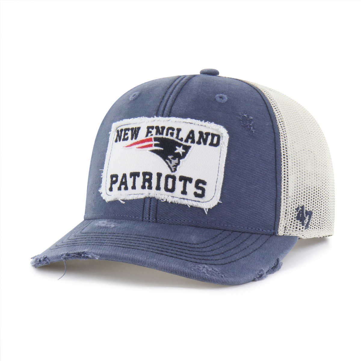 【公式グッズ】NFL ペイトリオッツ アジャスタブルキャップ '47/フォーティーセブン メンズ ネイビー (NFL F26 Egremont Well Worn Trucker)｜Fanatics公式ストア 店