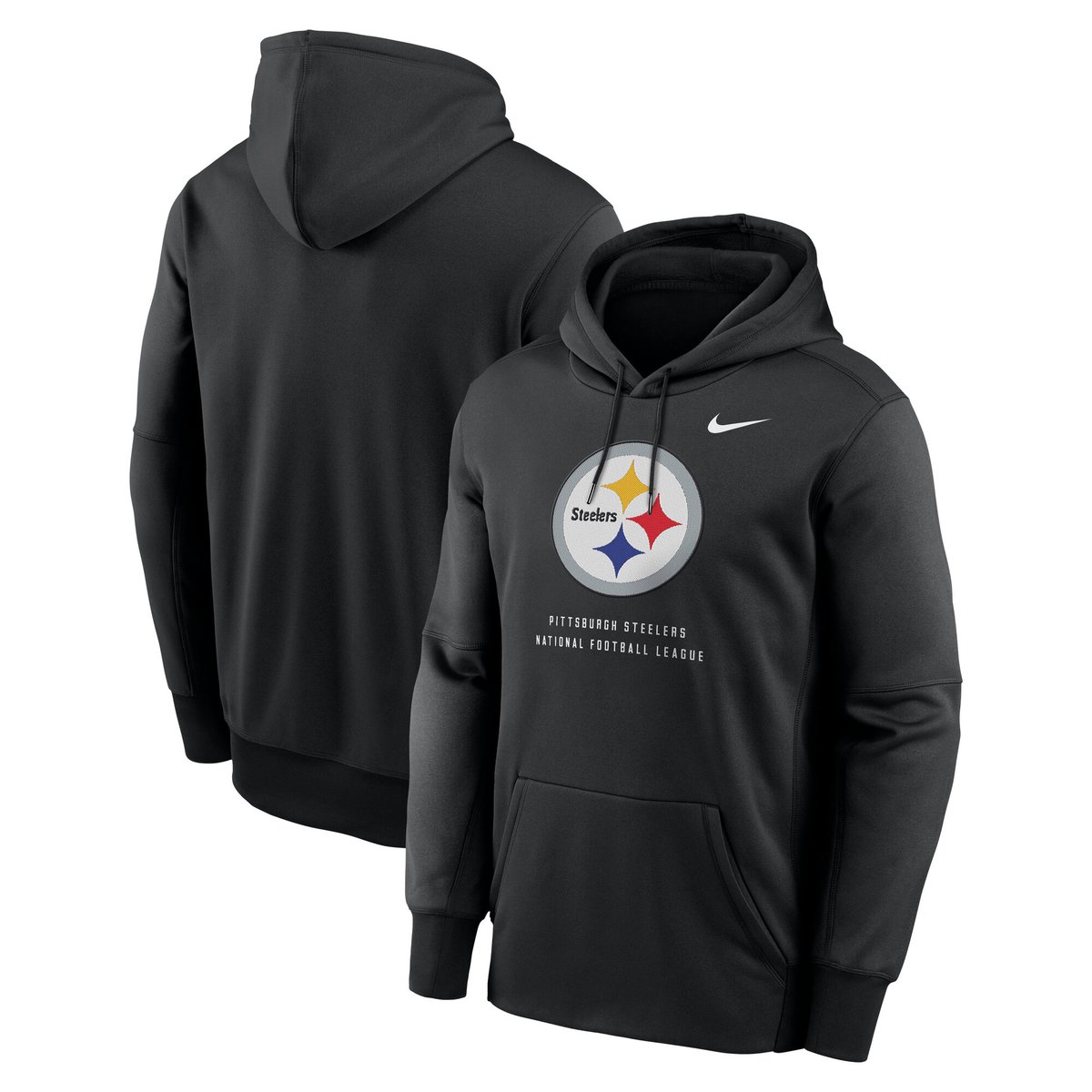 【公式グッズ】NFL スティーラーズ パーカー Nike/ナイキ メンズ ブラック (Men's Nike Toss Sweep Therma Hoodie)｜Fanatics公式ストア 店