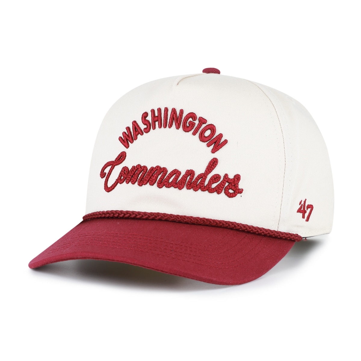 【公式グッズ】NFL コマンダーズ アジャスタブルキャップ '47/フォーティーセブン レディース ナチュラル (NFL F26 Womens Rope Script Hitch)｜Fanatics公式ストア 店