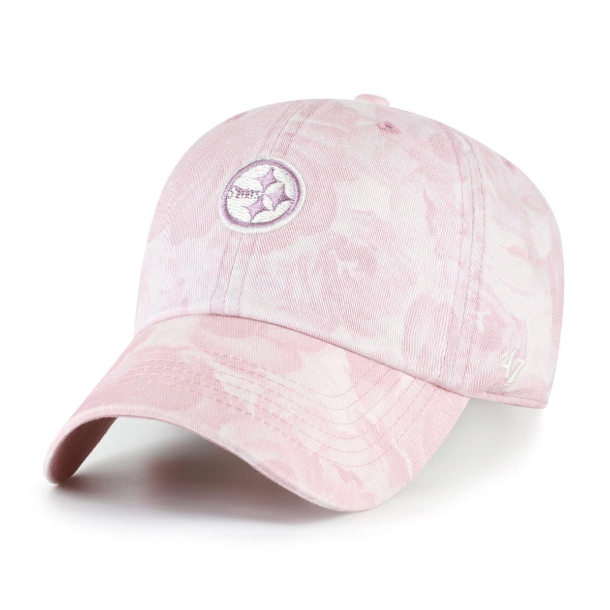 【公式グッズ】NFL スティーラーズ アジャスタブルキャップ '47/フォーティーセブン レディース ピンク (NFL F26 Womens Gardenia Clean Up)｜Fanatics公式ストア 店