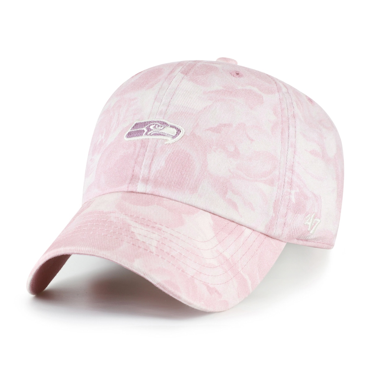 【公式グッズ】NFL シーホークス アジャスタブルキャップ '47/フォーティーセブン レディース ピンク (NFL F26 Womens Gardenia Clean Up)｜Fanatics公式ストア 店