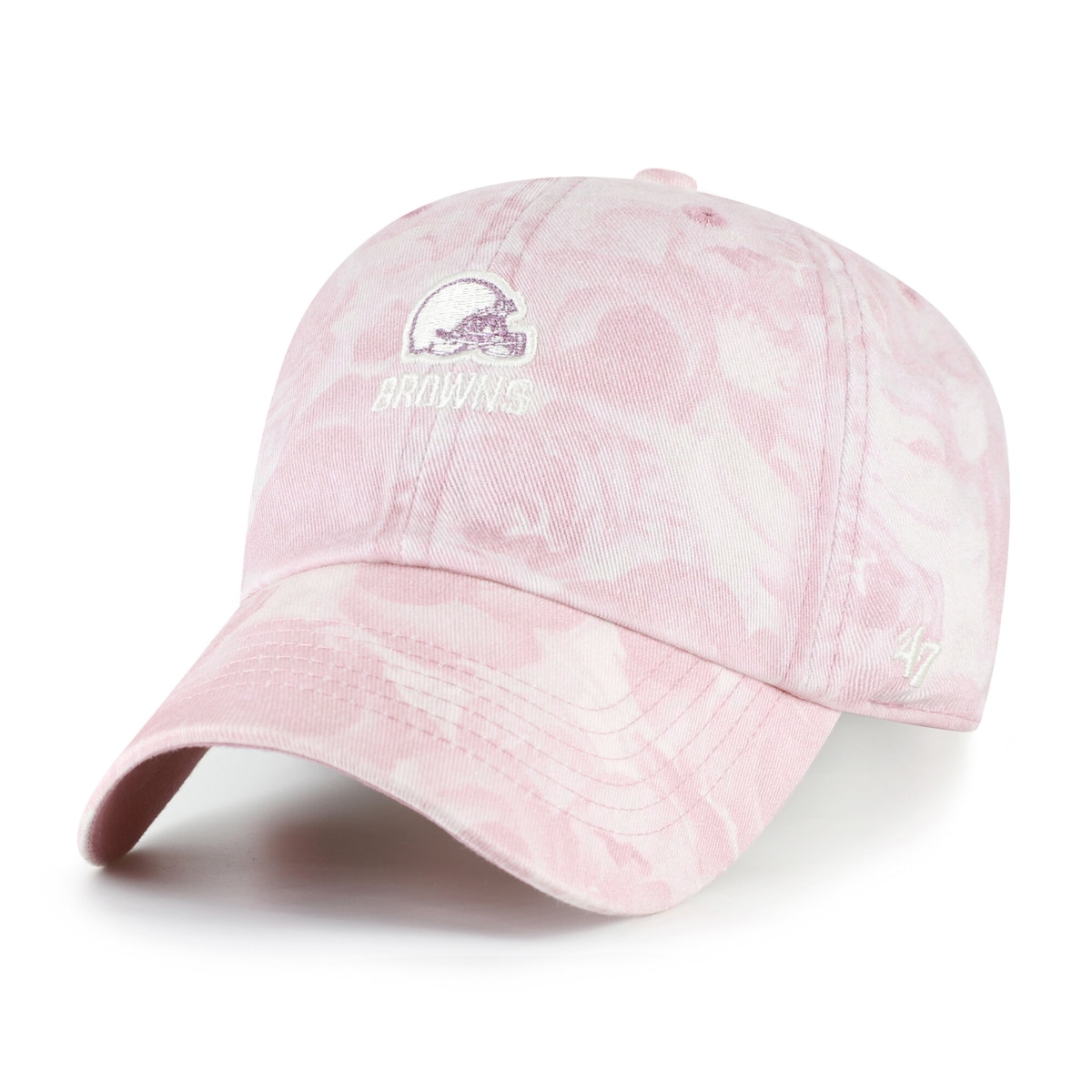 【公式グッズ】NFL ブラウンズ アジャスタブルキャップ '47/フォーティーセブン レディース ピンク (NFL F26 Womens Gardenia Clean Up)｜Fanatics公式ストア 店