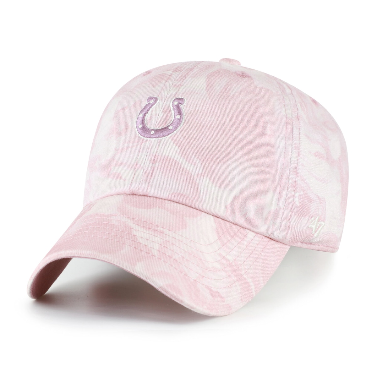 【公式グッズ】NFL コルツ アジャスタブルキャップ '47/フォーティーセブン レディース ピンク (NFL F26 Womens Gardenia Clean Up)｜Fanatics公式ストア 店