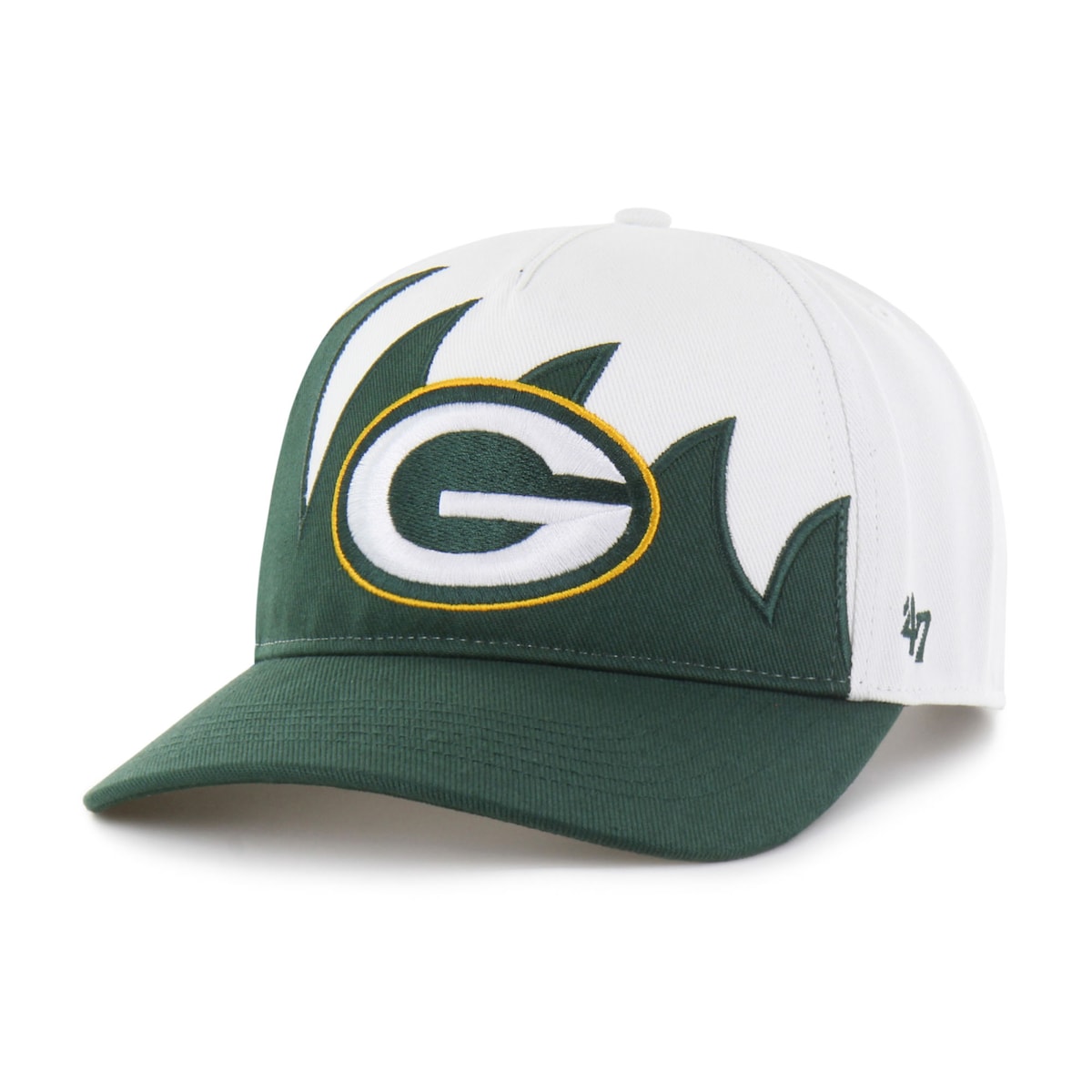 【公式グッズ】NFL パッカーズ アジャスタブルキャップ '47/フォーティーセブン メンズ ホワイト (NFL F26 Jagged Hitch)｜Fanatics公式ストア 店