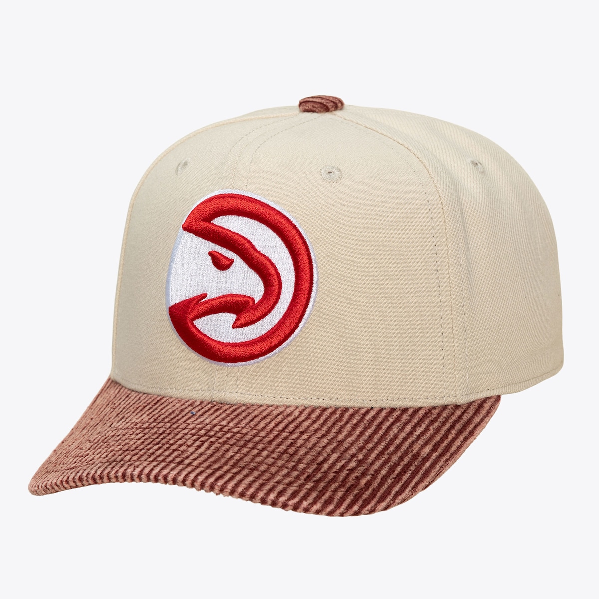 【公式グッズ】NBA ホークス アジャスタブルキャップ Mitchell & Ness/ミッチェル＆ネス メンズ クリーム (NBA WASHED CORD PRO CROWN SNAPBACK)｜Fanatics公式ストア 店