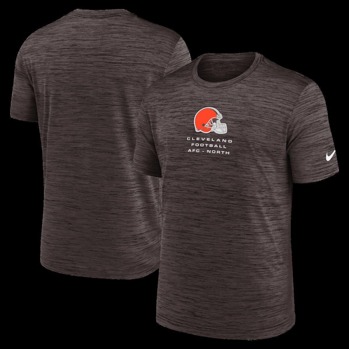 【公式グッズ】NFL ブラウンズ Tシャツ Nike/ナイキ メンズ ブラウン (26 MEN'S NIKE SS VELOCITY BALL CARRIER TEE)｜Fanatics公式ストア 店