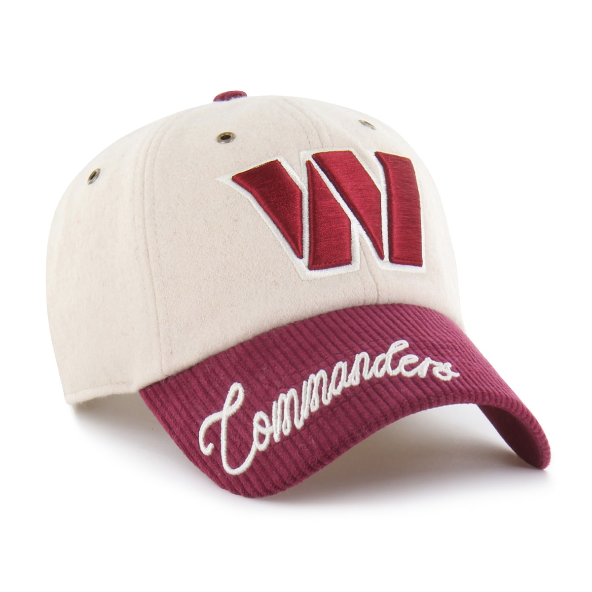 【公式グッズ】NFL コマンダーズ アジャスタブルキャップ '47/フォーティーセブン レディース ナチュラル (NFL F26 Womens Rope Script TT Clean Up)｜Fanatics公式ストア 店