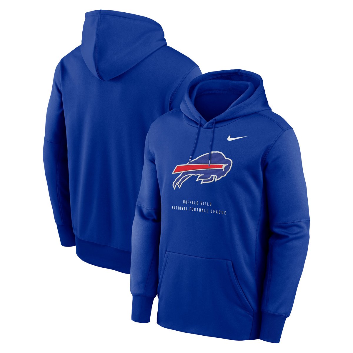 【公式グッズ】NFL ビルズ パーカー Nike/ナイキ メンズ ロイヤルブルー (Men's Nike Toss Sweep Therma Hoodie)｜Fanatics公式ストア 店