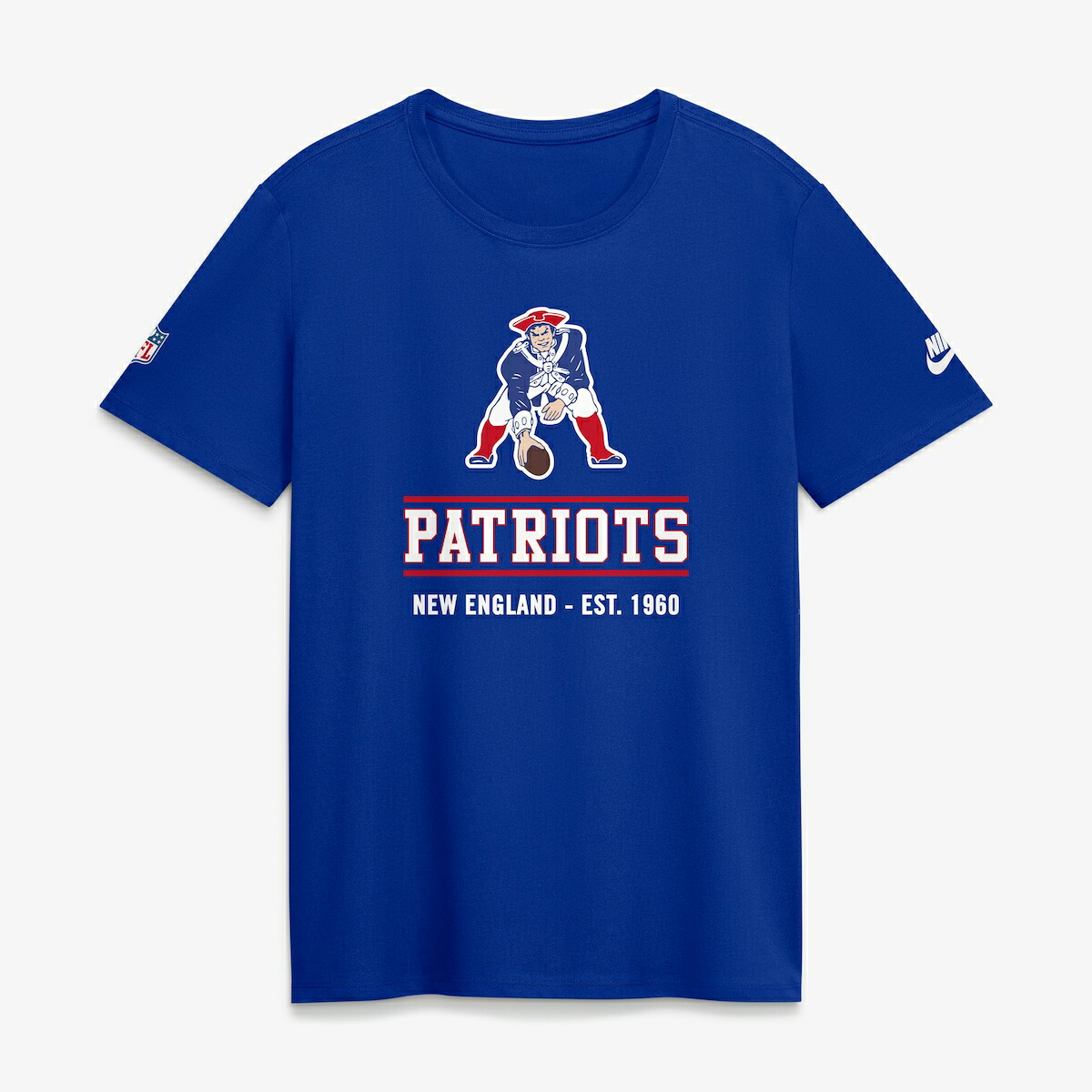 【公式グッズ】NFL ペイトリオッツ Tシャツ Nike/ナイキ レディース ロイヤルブルー (26 NFL Womens Sideline DF Alt Crew SST)｜Fanatics公式ストア 店