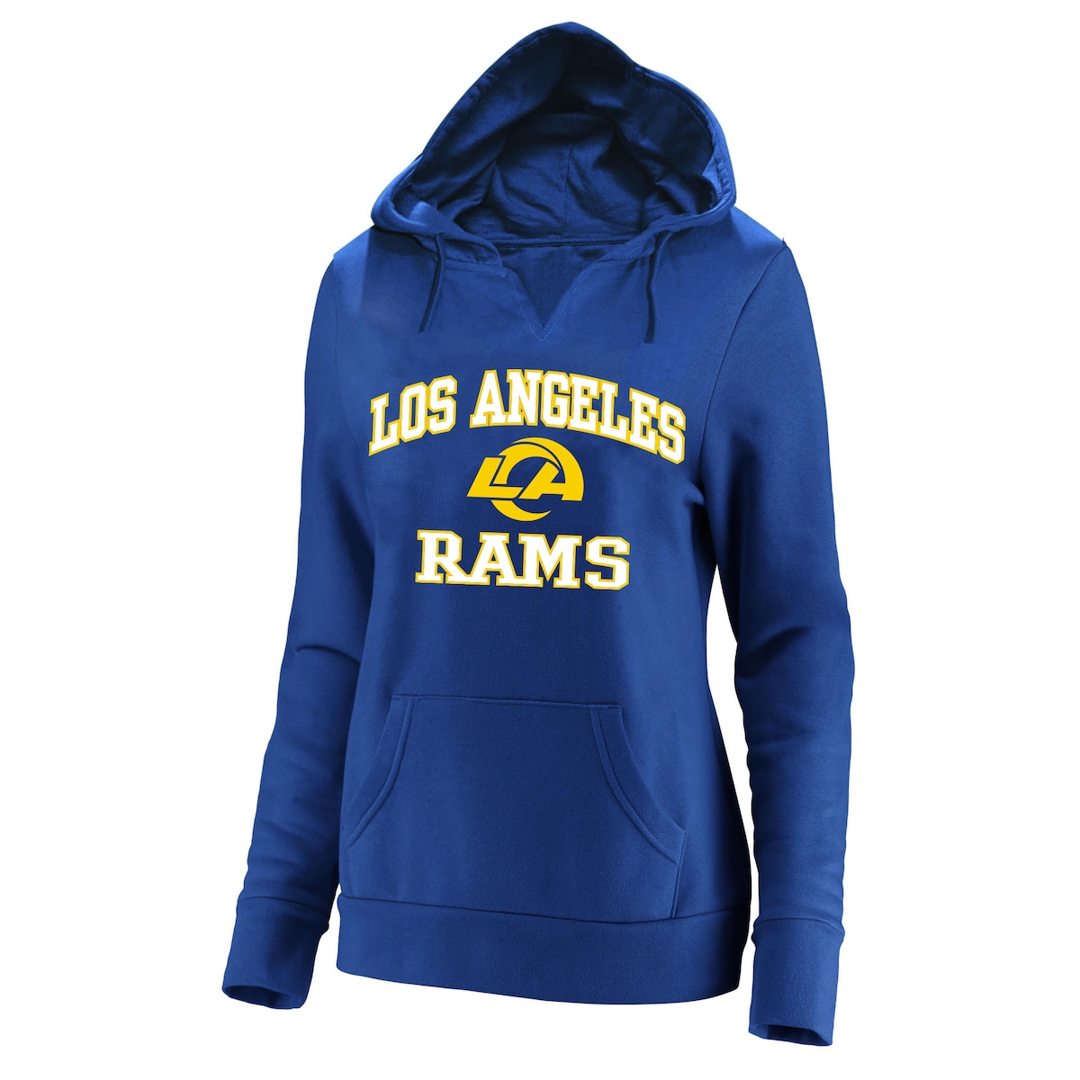 【公式グッズ】NFL ラムズ パーカー Fanatics/ファナティクス レディース ロイヤルブルー (NFL Womens PRF Plus Heart & Soul Notch Neck POH - R)｜Fanatics公式ストア 店