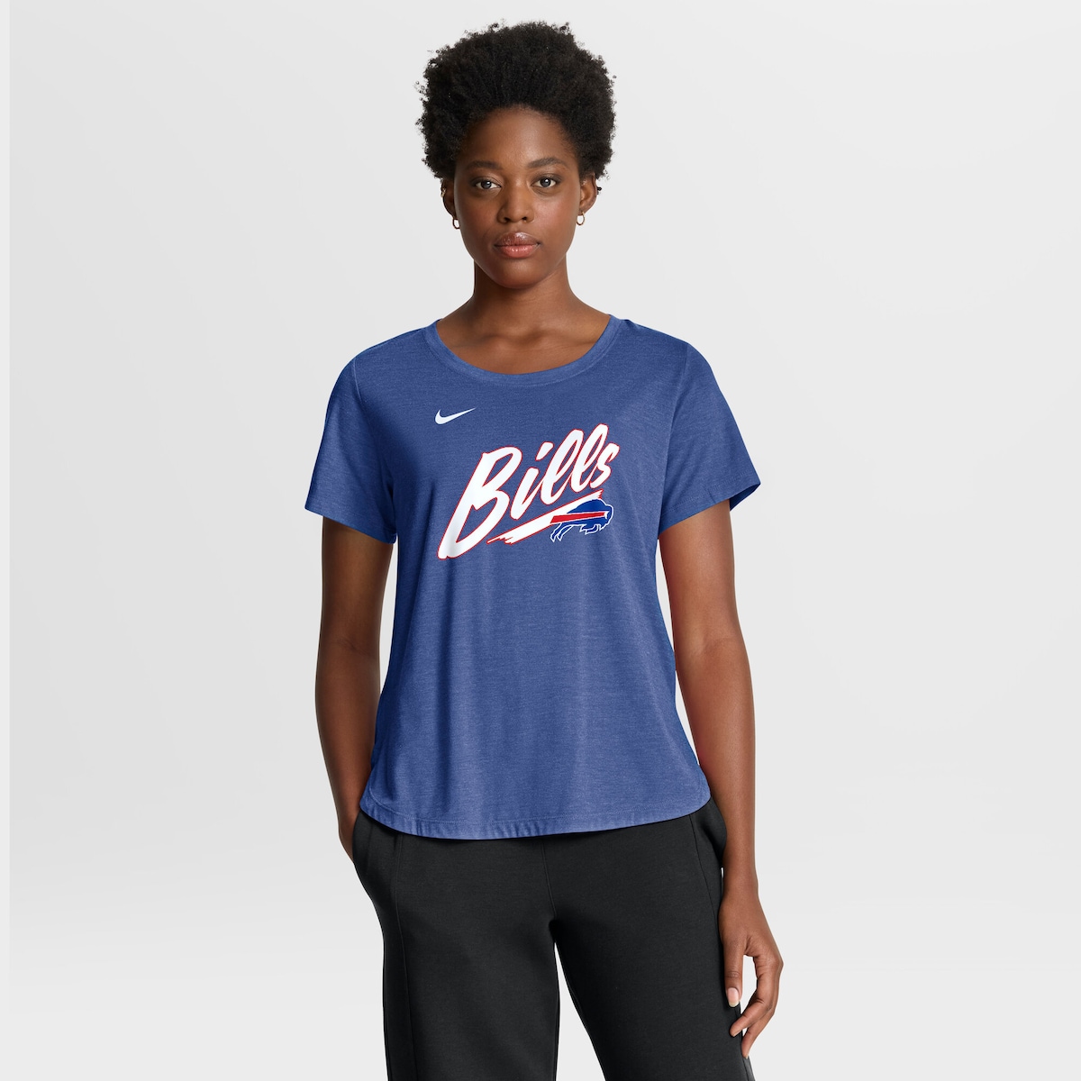 【公式グッズ】NFL ビルズ Tシャツ Nike/ナイキ レディース ロイヤルブルー (26 NFL Womens Nike Primetime Triblend SST)|Fanatics公式ストア 店