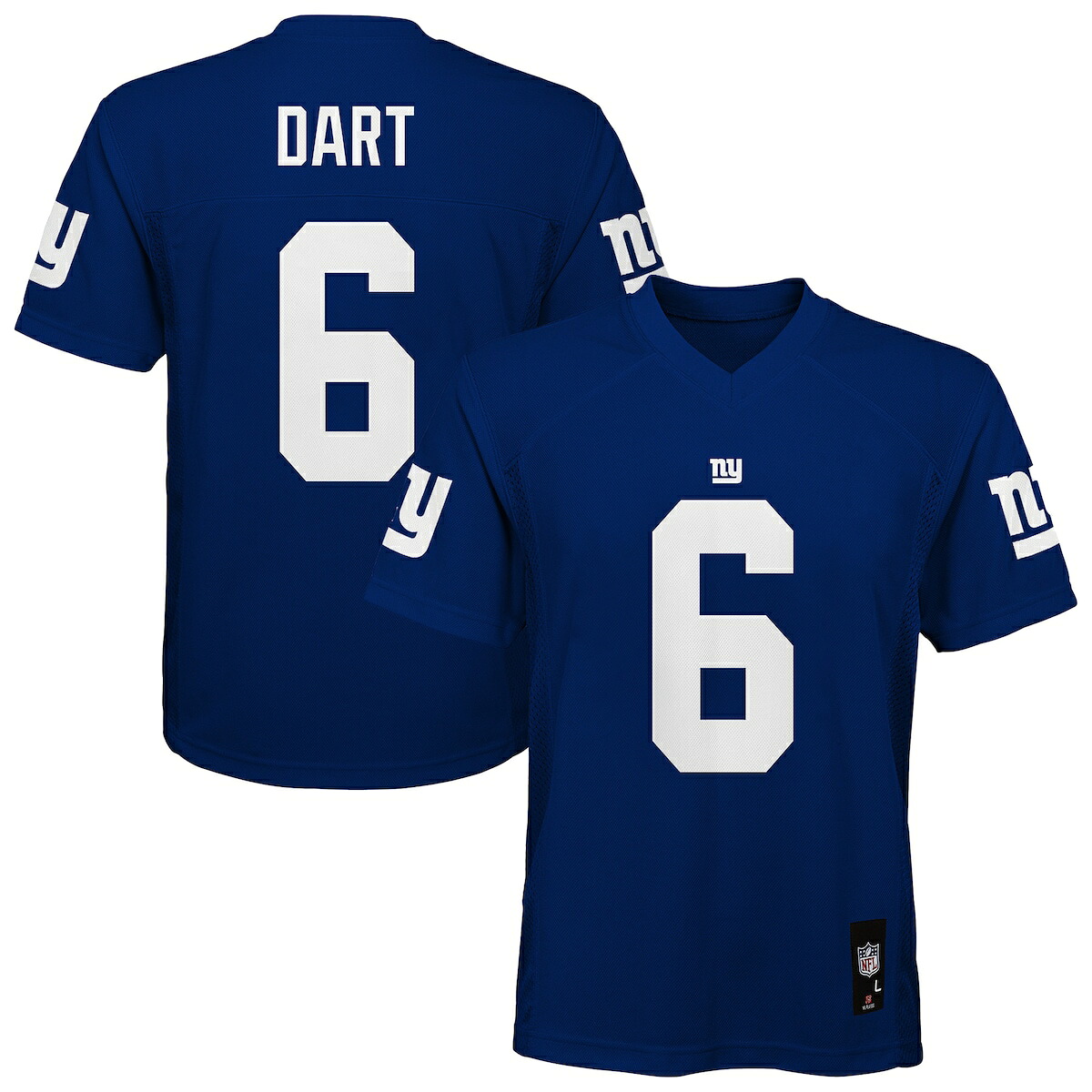 【公式グッズ】NFL ジャイアンツ ジャクソン・ダート レプリカ ユニフォーム Outerstuff キッズサイズ ロイヤルブルー (Youth NFL Mid-Tier Jersey)|Fanatics公式ストア 店