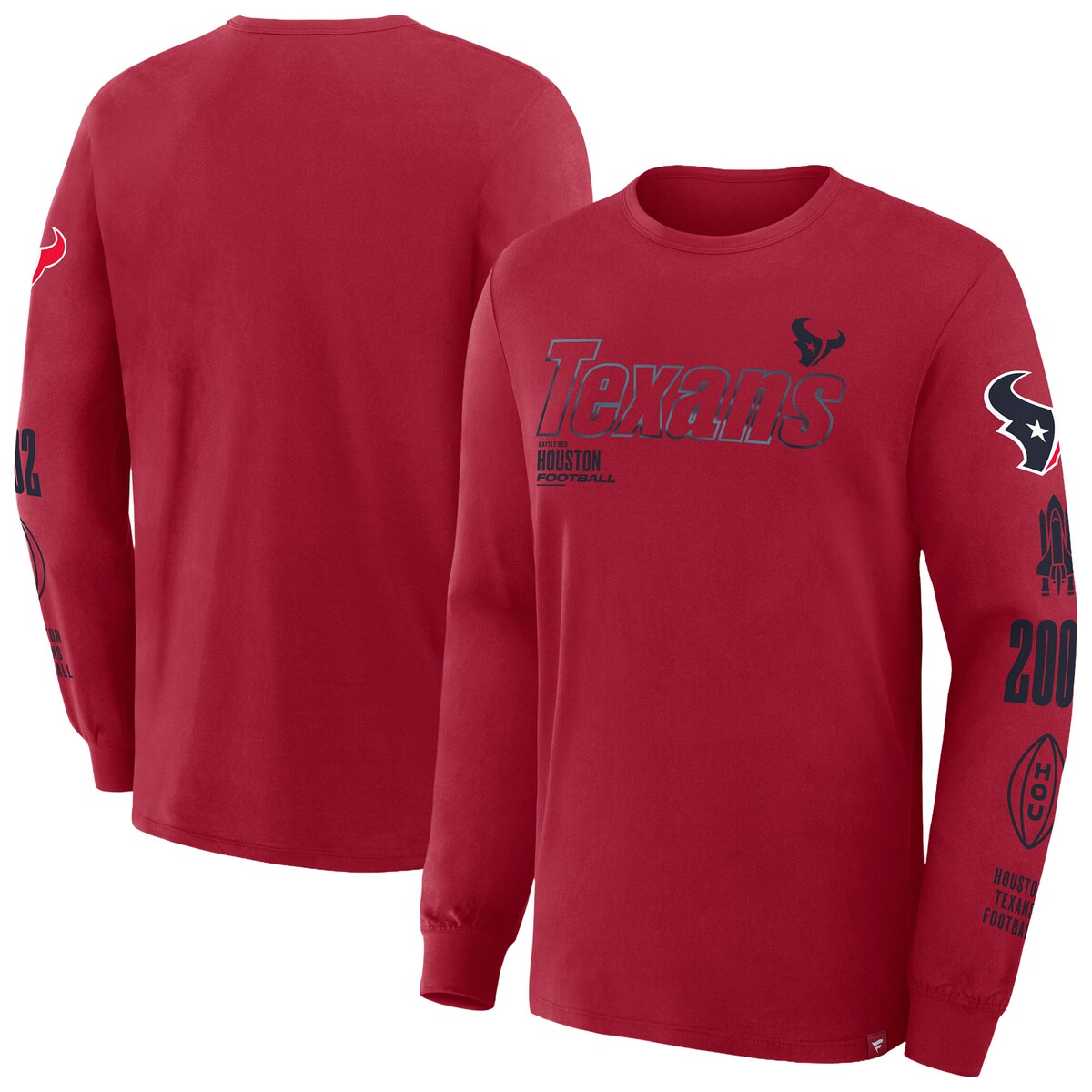 Men's Fanatics Red Houston Texans Big & Tall Checkdown Pass T-Shirt｜Fanatics公式ストア 店 10,862円