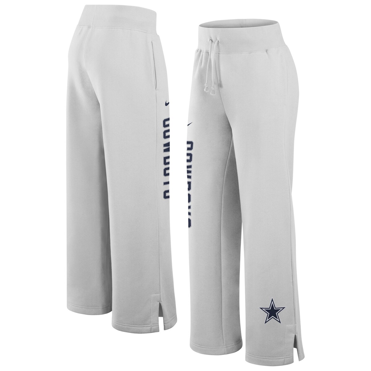 Women's Nike Gray Dallas Cowboys Primetime Phoenix Fleece Wide-Leg Sweatpants|Fanatics公式ストア 店