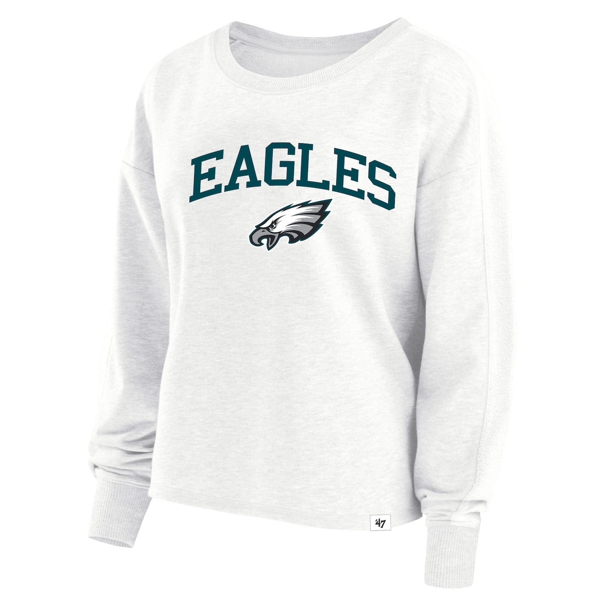 Women's '47 Ash Philadelphia Eagles Plus Size Sydney Arch Game T-Shirt|Fanatics公式ストア 店
