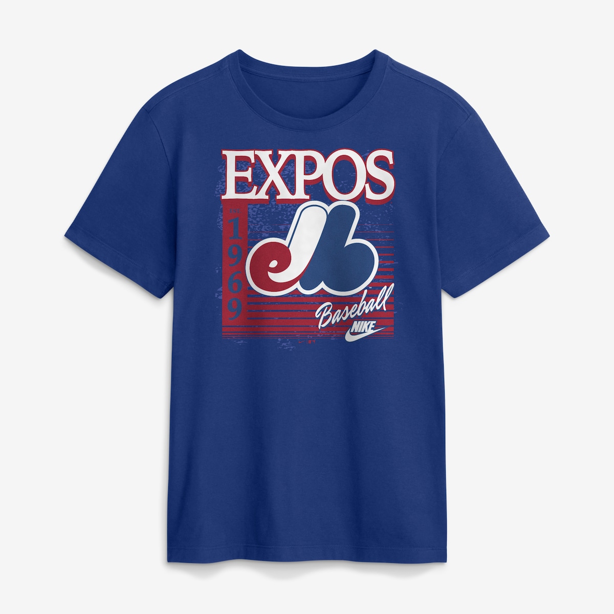 Men's Nike Blue Montreal Expos Cooperstown Logo T-Shirt｜Fanatics公式ストア 店