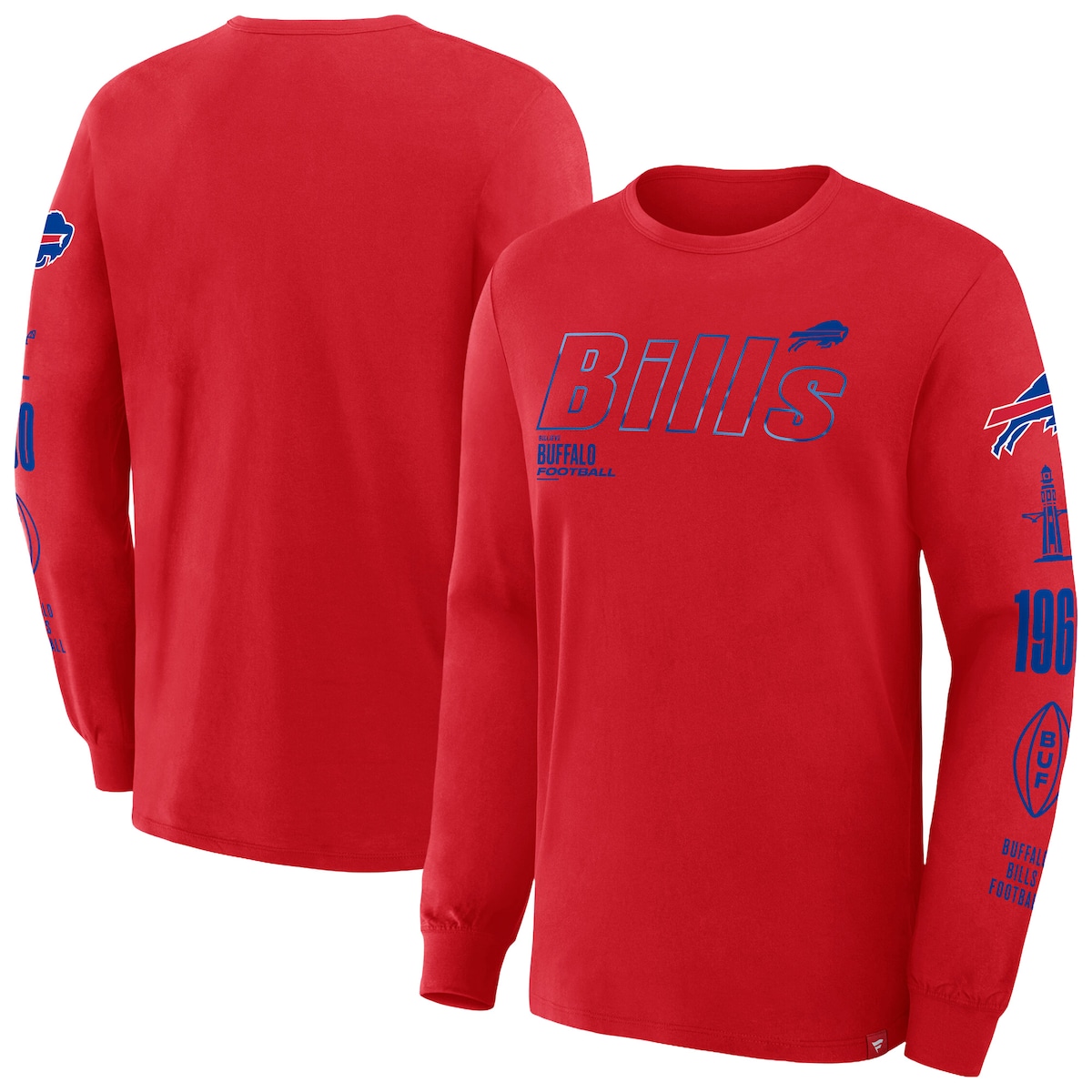 Men's Fanatics Red Buffalo Bills Big & Tall Checkdown Pass T-Shirt｜Fanatics公式ストア 店