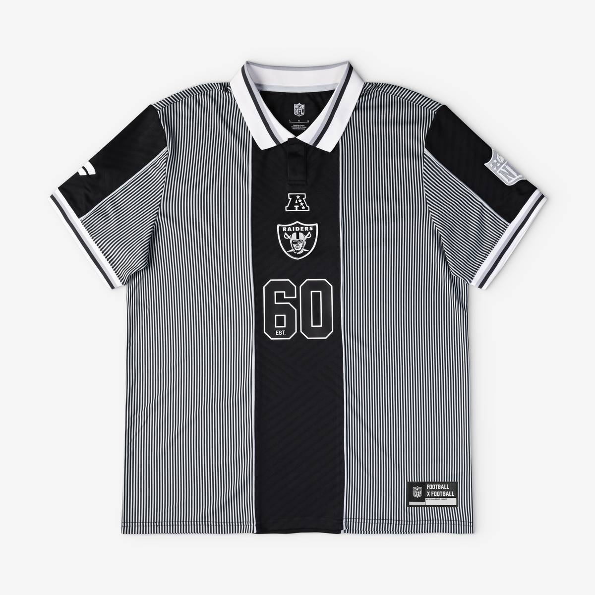 Men's Fanatics Black Las Vegas Raiders Football x Football Collared Fan Top|Fanatics公式ストア 店