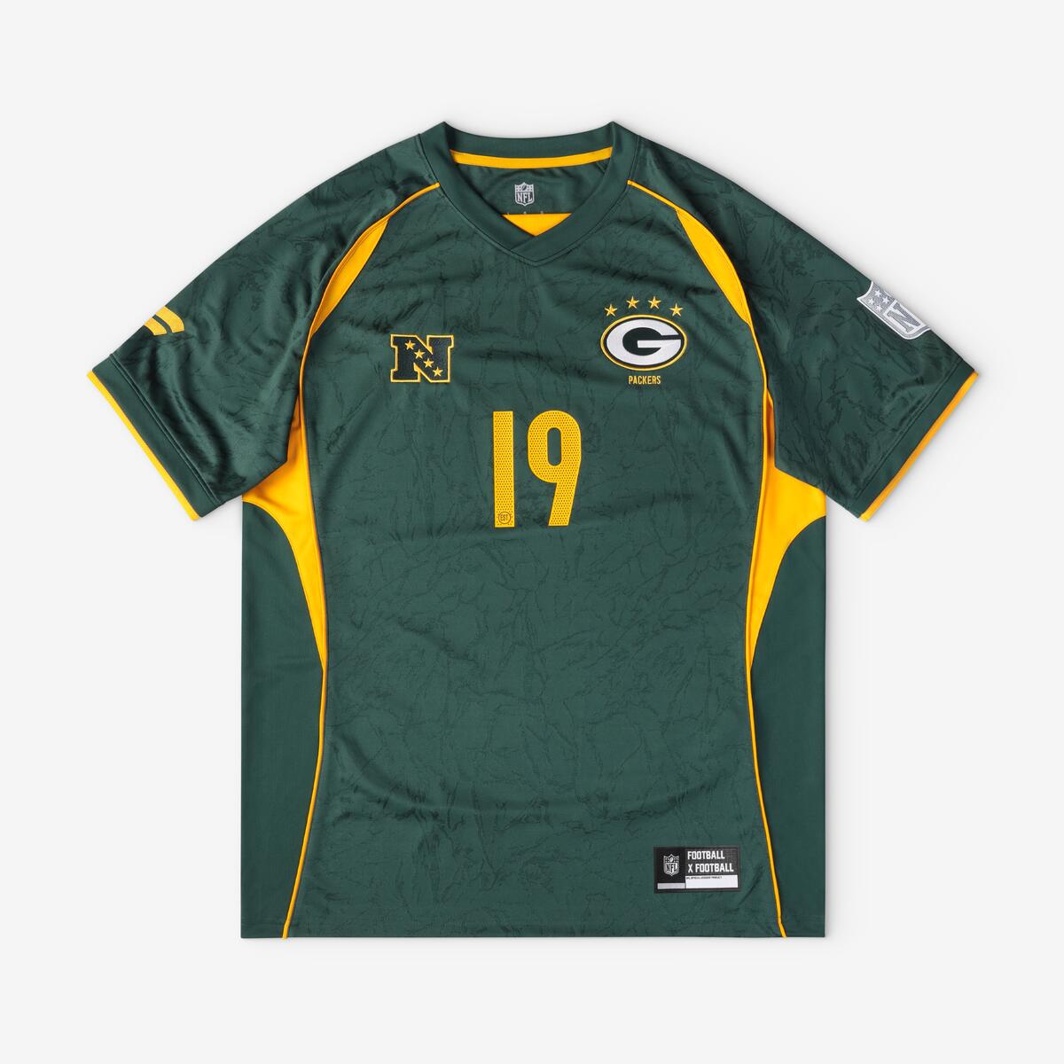 【公式グッズ】NFL パッカーズ Football x Football シャツ Fanatics/ファナティクス キッズサイズ グリーン (NFL Football x Football Youth Jersey)｜Fanatics公式ストア 店 13,580円
