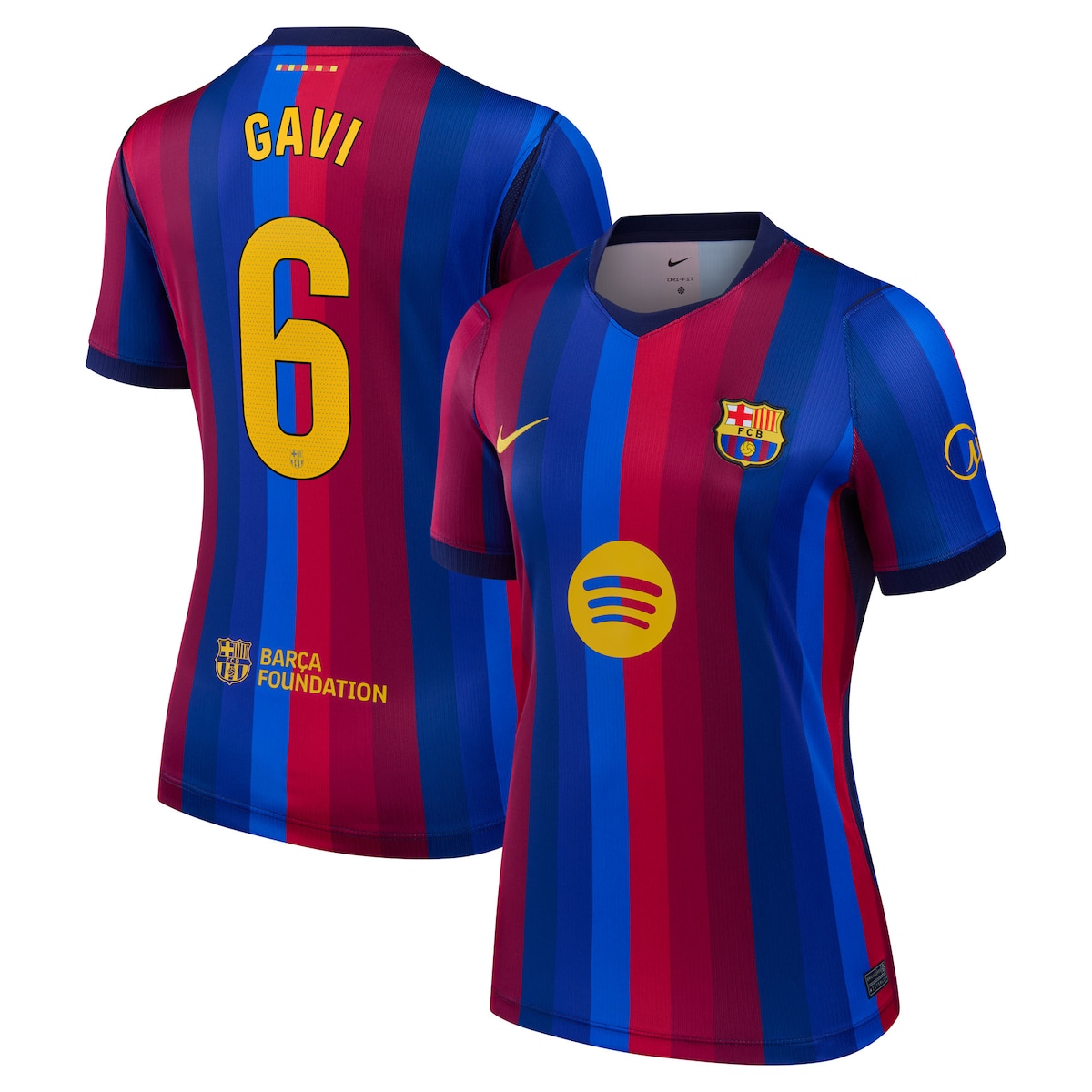 【公式グッズ】ラ・リーガ バルセロナ ガビ ホーム ユニフォーム （レプリカ） Nike/ナイキ レディース レッド (NIK 26/27 Women's Replica Jersey - Player)｜Fanatics公式ストア 店