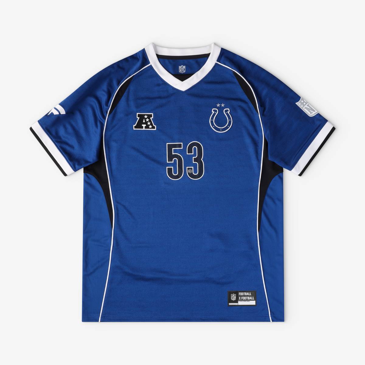 Men's Fanatics Royal Indianapolis Colts Football x Football V-Neck Fan Top|Fanatics公式ストア 店