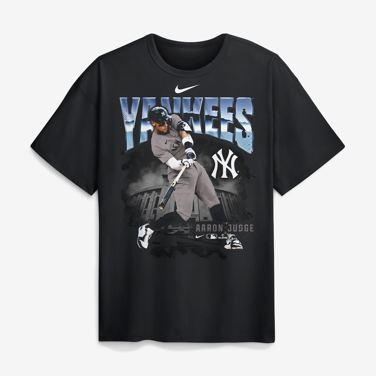 Men's Nike Aaron Judge Black New York Yankees Enlarged Player Graphic Max90 Heavyweight T-Shirt|Fanatics公式ストア 店