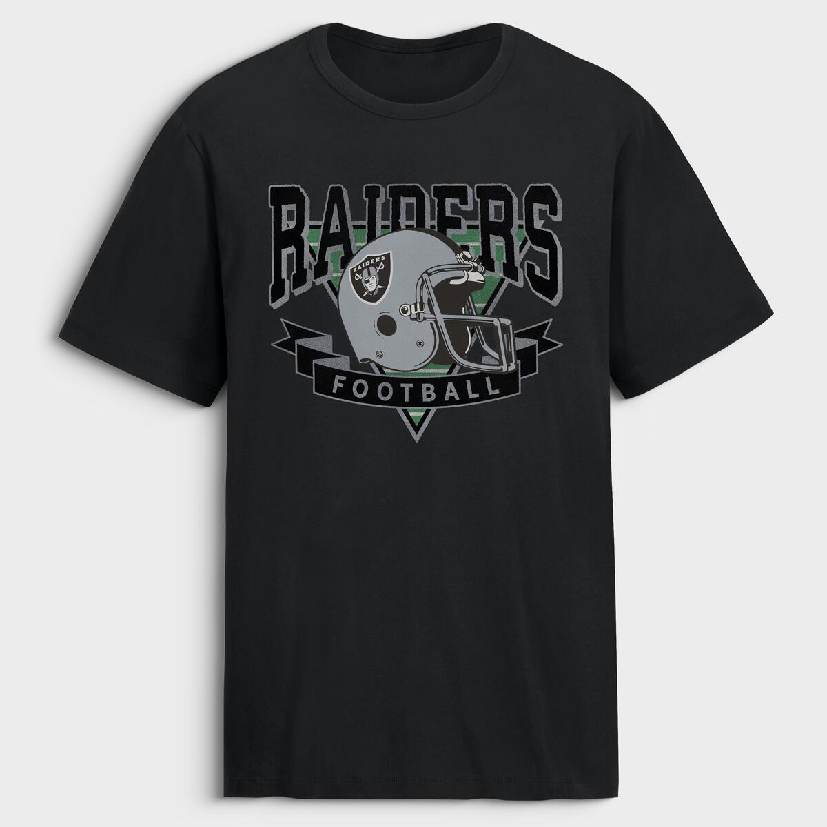 Men's Fanatics Black Las Vegas Raiders Old Fashion Rushing Legacy Cotton T-Shirt｜Fanatics公式ストア 店