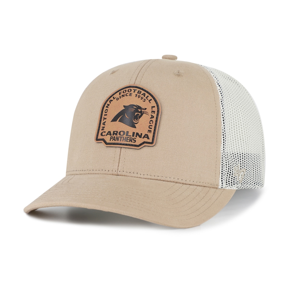 Men's '47 Khaki Carolina Panthers Bonehide Trucker Adjustable Hat｜Fanatics公式ストア 店