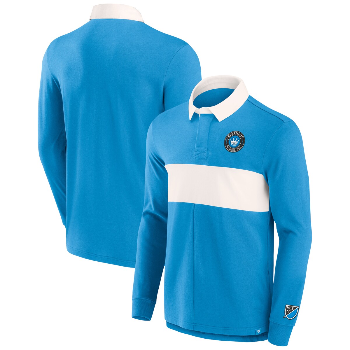 【公式グッズ】MLS シャーロットFC ポロシャツ Fanatics/ファナティクス メンズ ブルー (NUT S23 Men's Penalty Kick Collared Shirt)