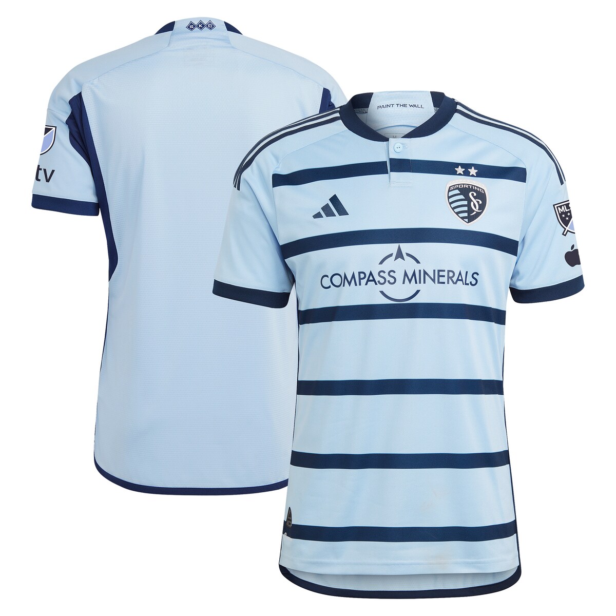 【公式グッズ】MLS カンザスシティ オーセンティック ユニフォーム Adidas/アディダス メンズ ライトブルー (15873 JERMENACS)