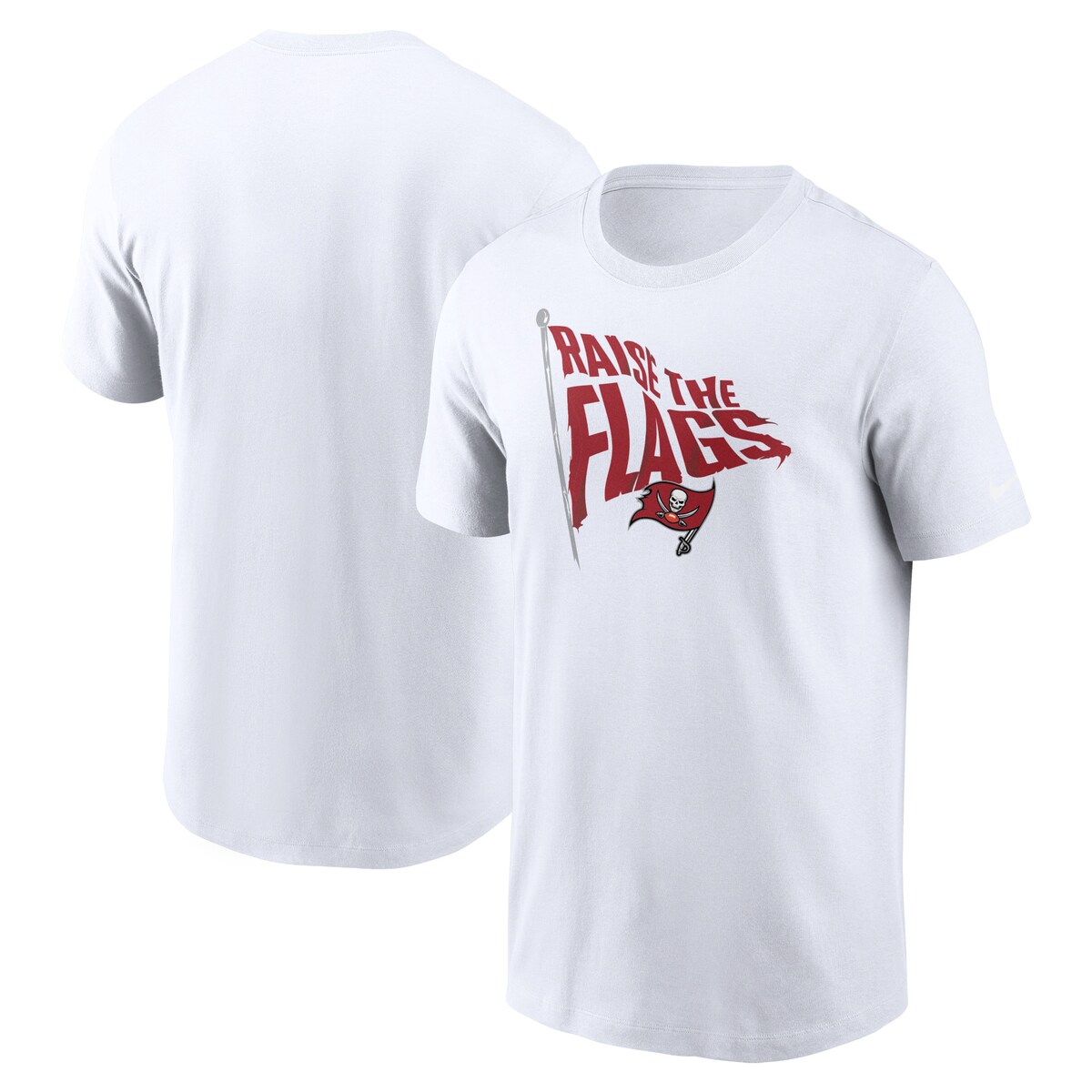 【公式グッズ】NFL バッカニアーズ Tシャツ Nike/ナイキ メンズ ホワイト (Men's Nike NFL Local Essential Short Sleeve Tee)
