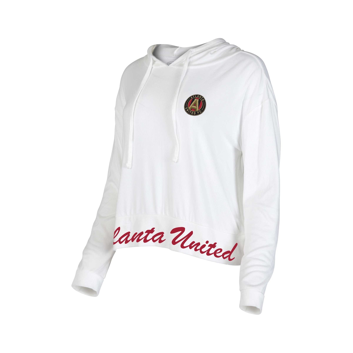 【公式グッズ】MLS アトランタ・ユナイテッドFC 長袖 Tシャツ Concepts Sport レディース ホワイト (COL S23 Women's Accord LS Hooded Top)｜Fanatics公式ストア 店