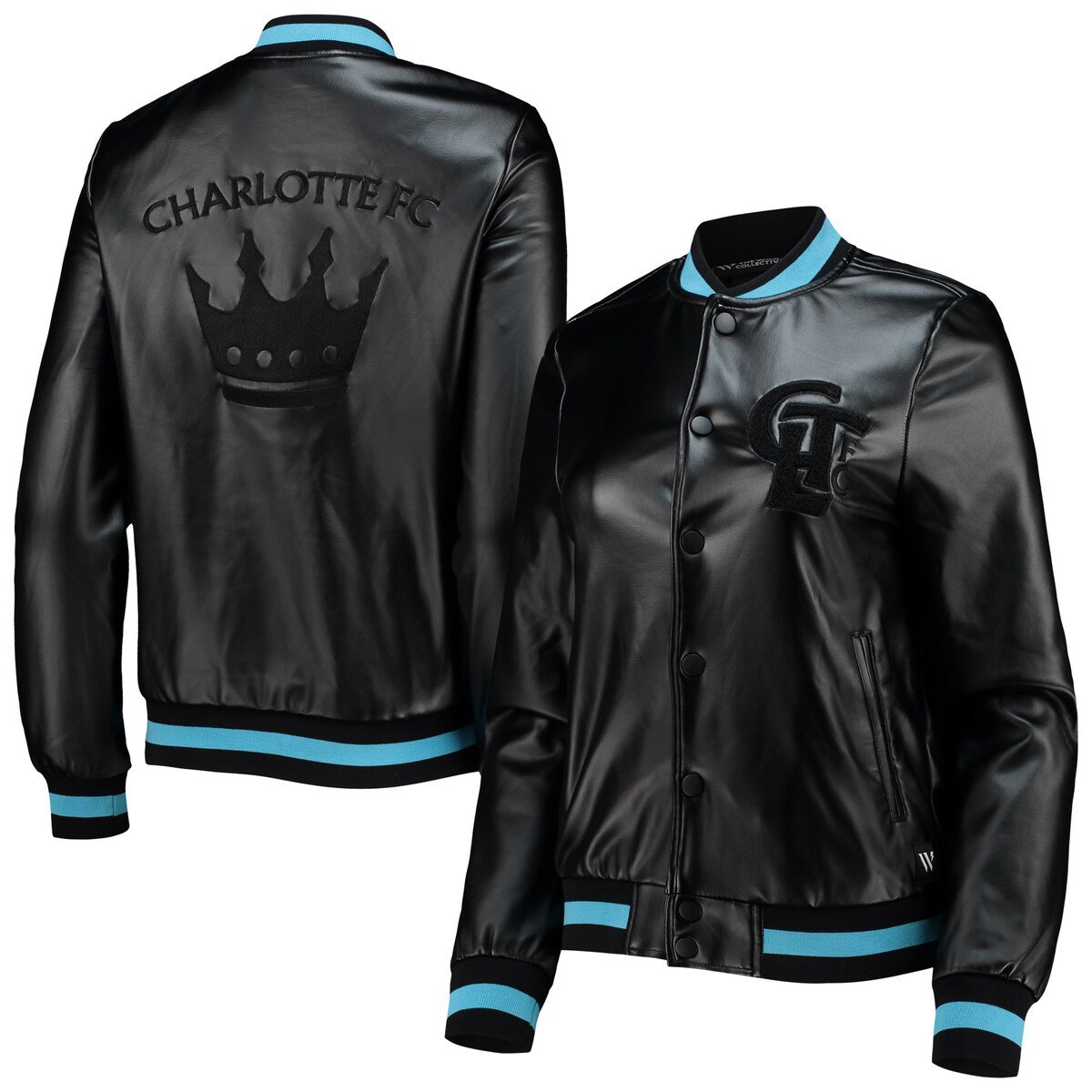 【公式グッズ】MLS シャーロットFC ジャケット The Wild Collective ブラック (WCV S22 Unisex Bomber Jacket)