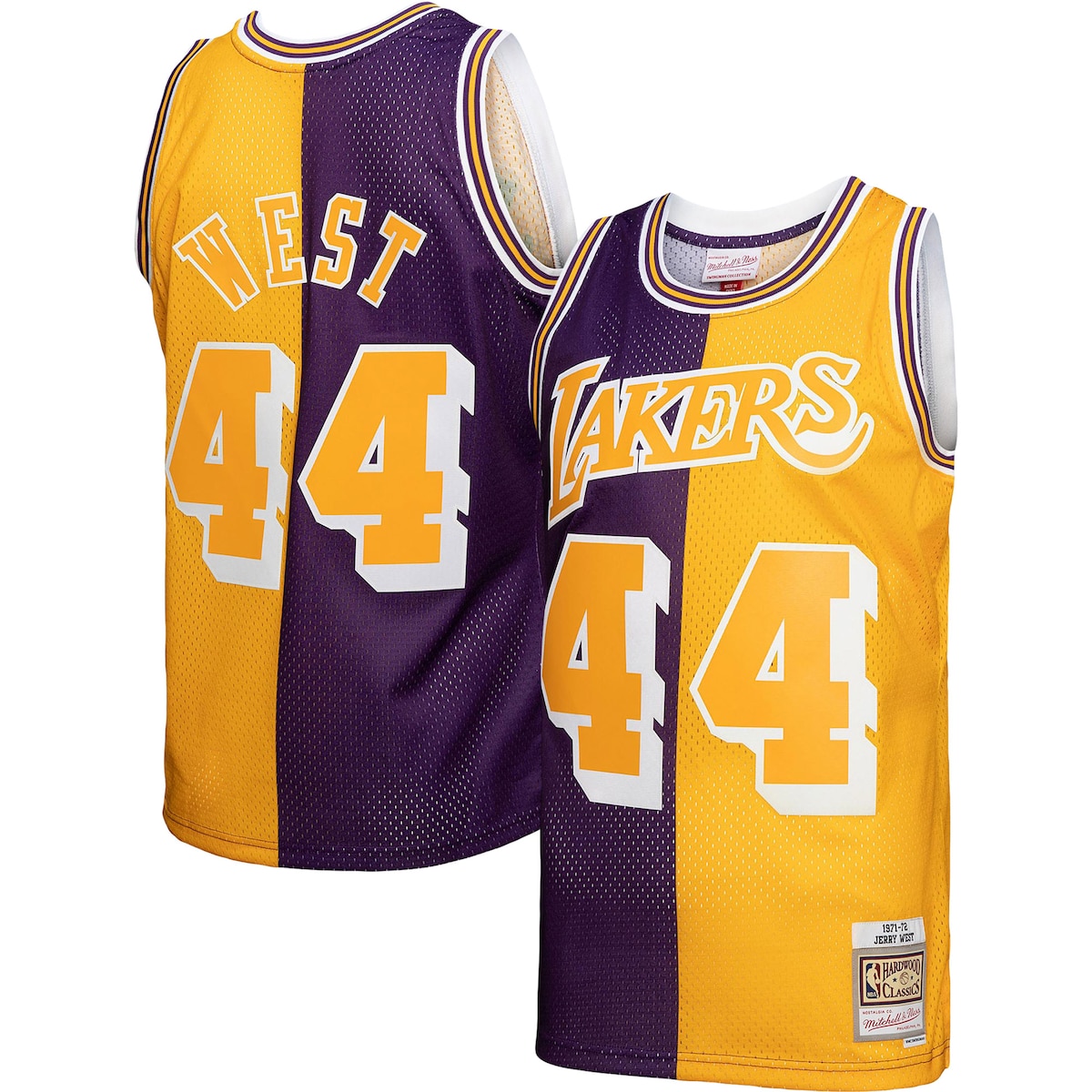 【楽天市場】【公式グッズ】NBA レイカーズ ジェリー・ウェスト ユニフォーム Mitchell & Ness（ミッチェル＆ネス） メンズ パープル (MNC NBA SPLIT