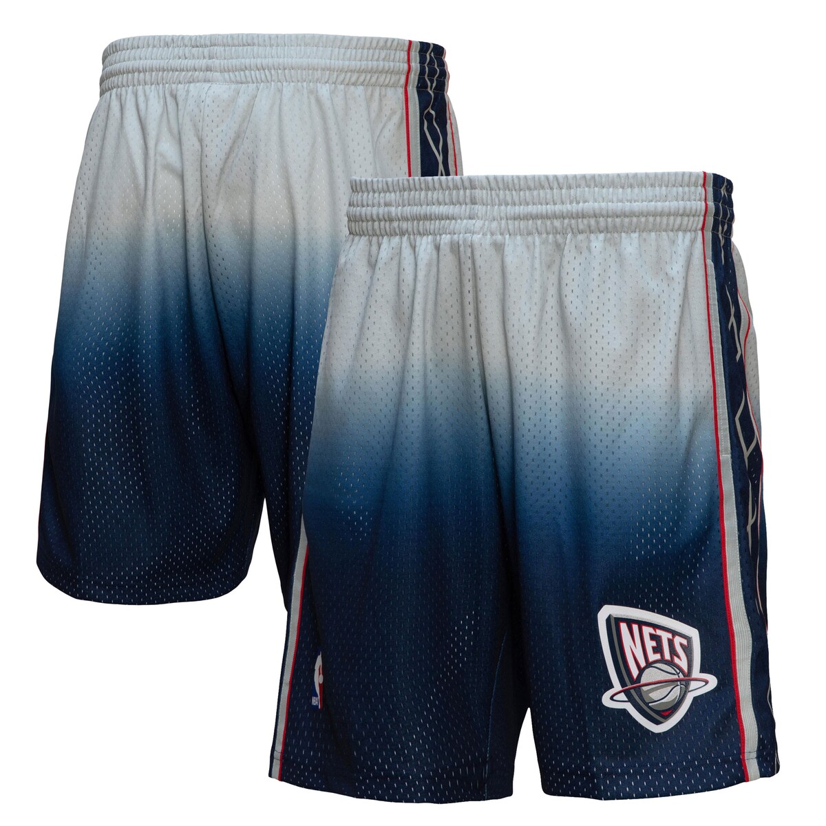 【公式グッズ】NBA ネッツ ハーフパンツ Mitchell & Ness/ミッチェル＆ネス メンズ グレイ (Mens MNC HWC Fadeaway Swingman Short)