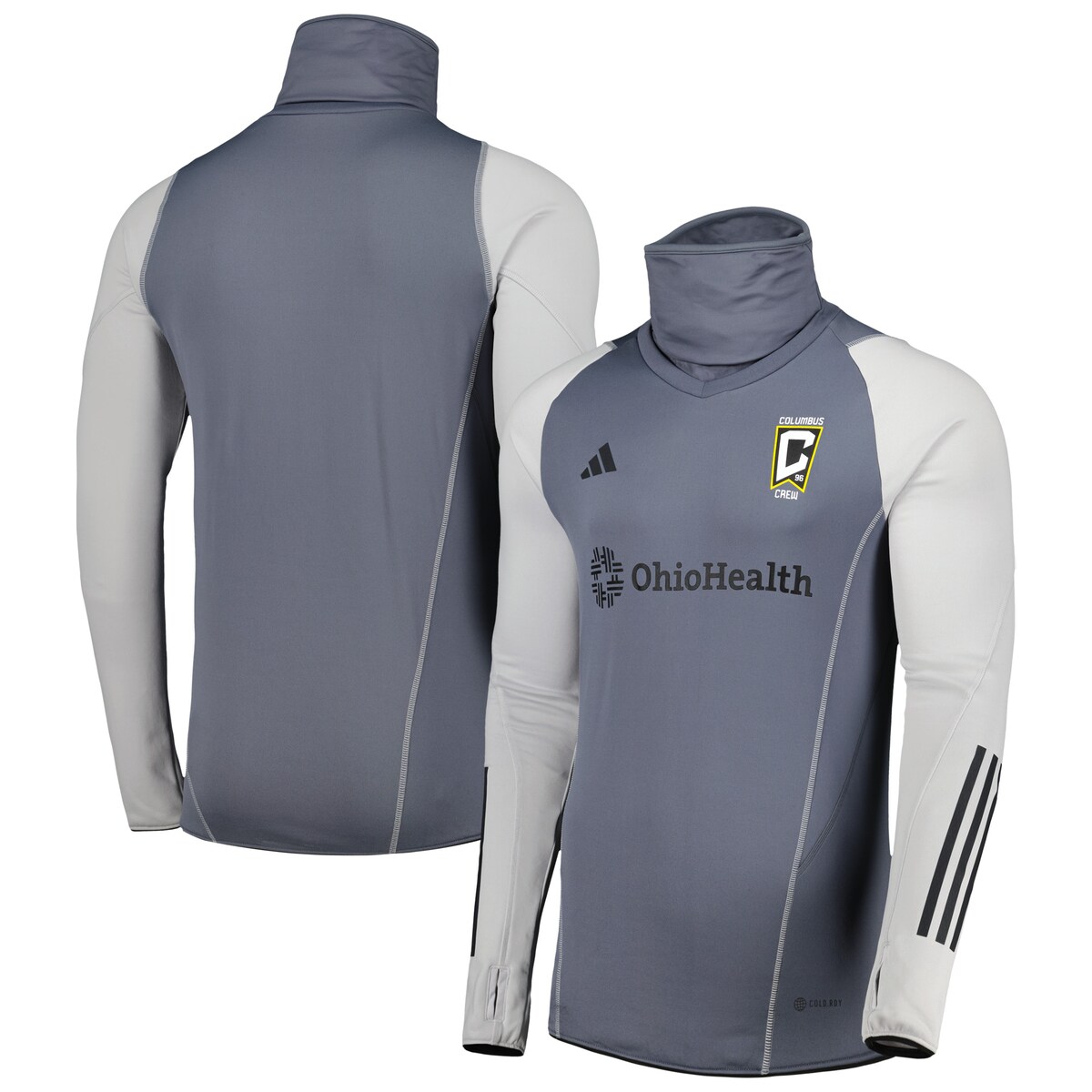 【公式グッズ】MLS コロンバス・クルー トレーナー Adidas/アディダス メンズ グレイ (ADI S23 Men's Warm Top)｜Fanatics公式ストア 店