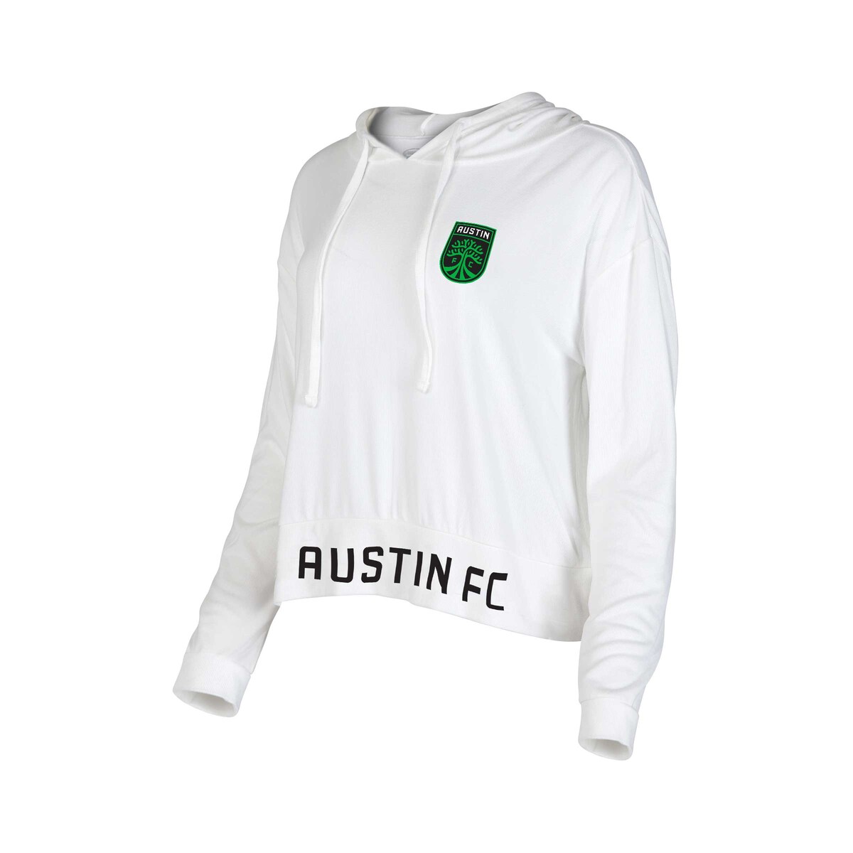 【公式グッズ】MLS オースティンFC 長袖 Tシャツ Concepts Sport レディース ホワイト (COL S23 Women's Accord LS Hooded Top)|Fanatics公式ストア 店