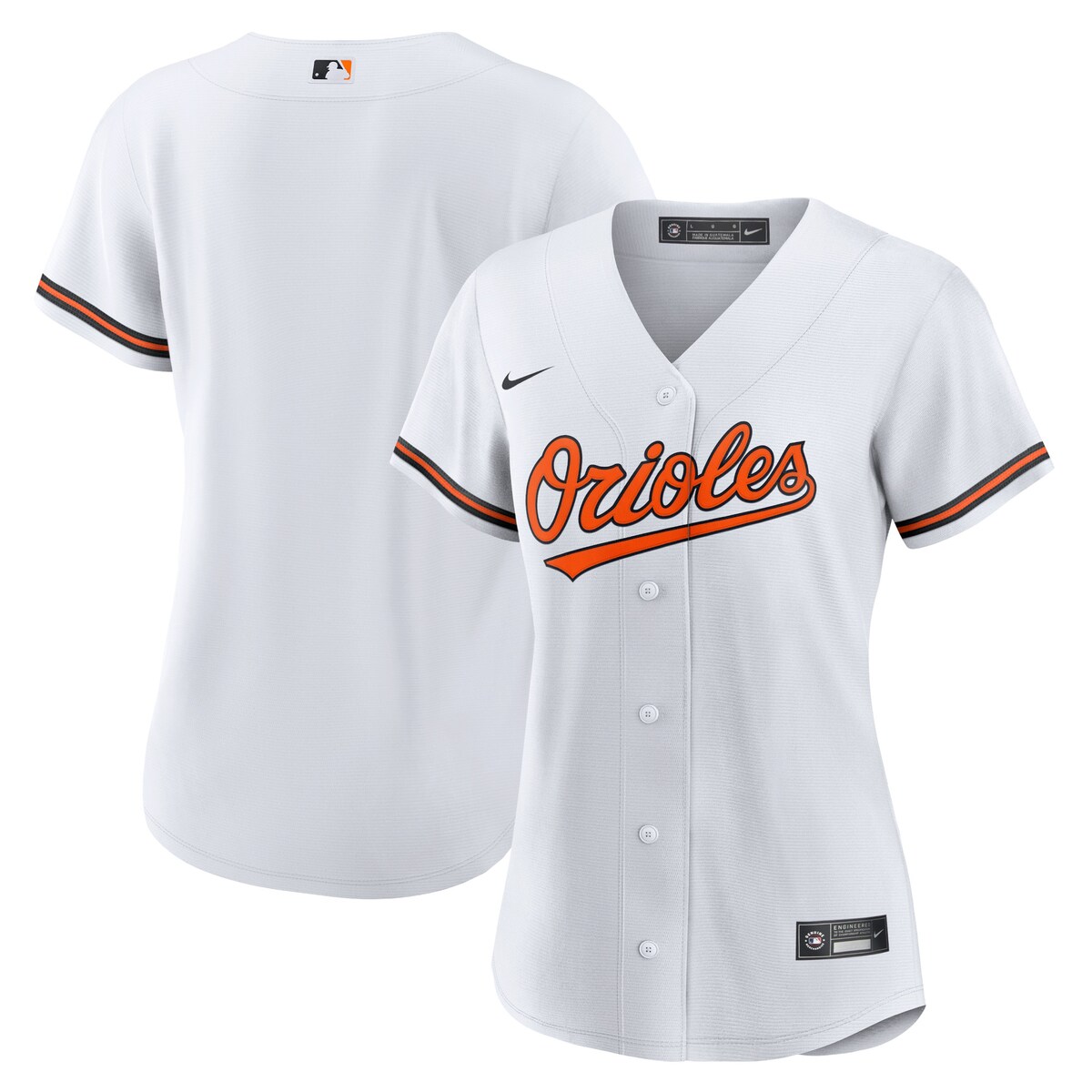 【公式グッズ】MLB オリオールズ レプリカ ユニフォーム Nike/ナイキ レディース ホワイト (Women's Nike Official Replica Jersey)