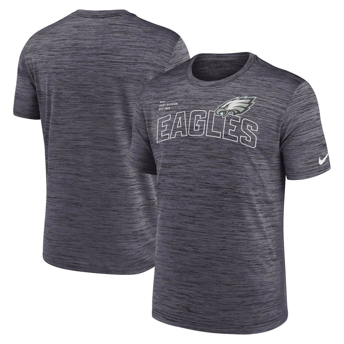 【公式グッズ】NFL イーグルス Tシャツ Nike/ナイキ メンズ ブラック (23 NFL FANGEAR Men's Nike Velocity Arch SST)