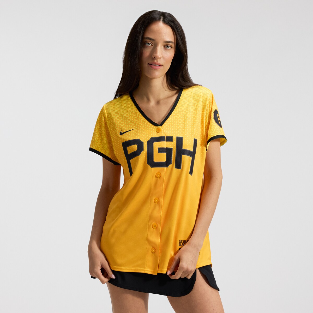 【公式グッズ】MLB パイレーツ レプリカ ユニフォーム Nike/ナイキ レディース ゴールド (Women's Nike City Connect Replica Team Jersey - 2023)