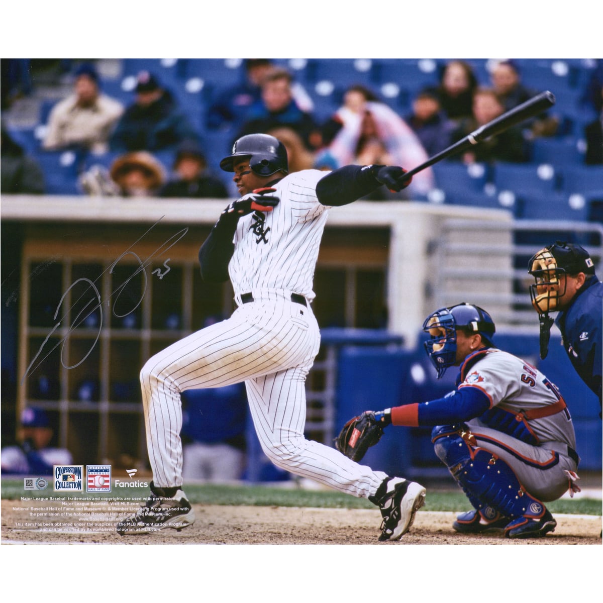 【MLB公式ホログラム付】MLB ホワイトソックス フランク・トーマス 直筆サイン フォト Fanatics Authentic/ファナティクスオーセンティック (Frank Thomas Aut 16x20)
