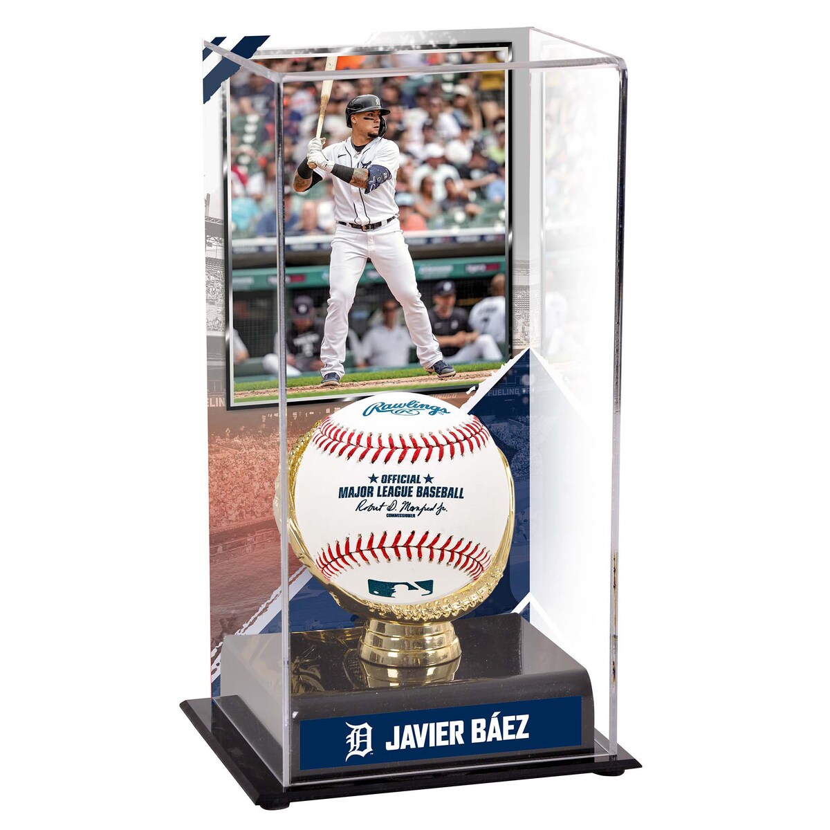 【公式グッズ】MLB タイガース ハビエル・バエズ コレクタブル用ケース Fanatics Authentic/ファナティクスオーセンティック (UNS TALL BASEBALL DISPLAY CASE 44760)|Fanatics公式ストア 店